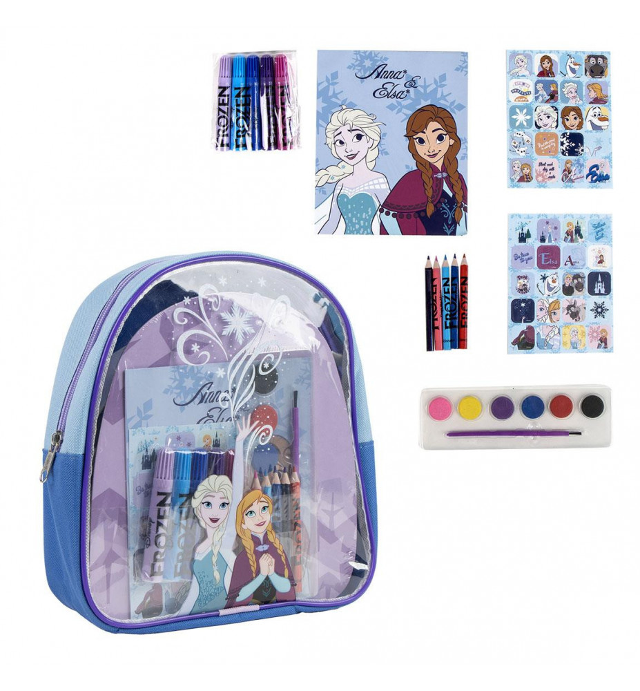 SET ZAINO + ACCESSORI SCUOLA FROZEN