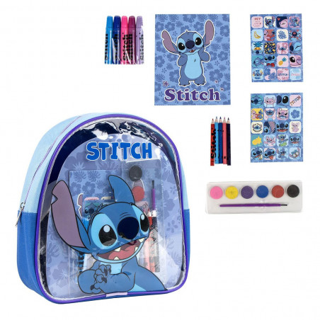 SET ZAINO + ACCESSORI SCUOLA STITCH