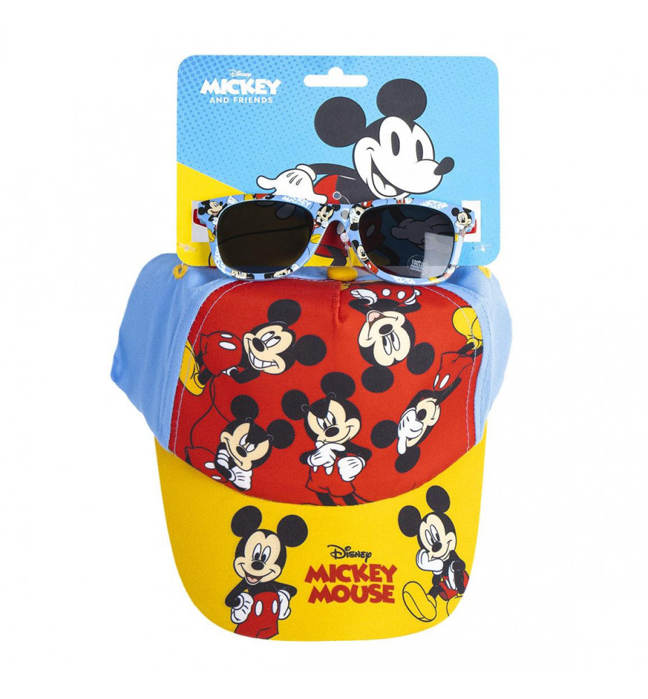 SET CAPPELLO + OCCHIALI MICKEY MOUSE