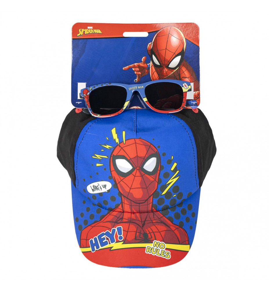 SET CAPPELLO + OCCHIALI SPIDERMAN