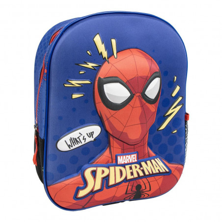 ZAINO SPIDERMAN FACE 3D