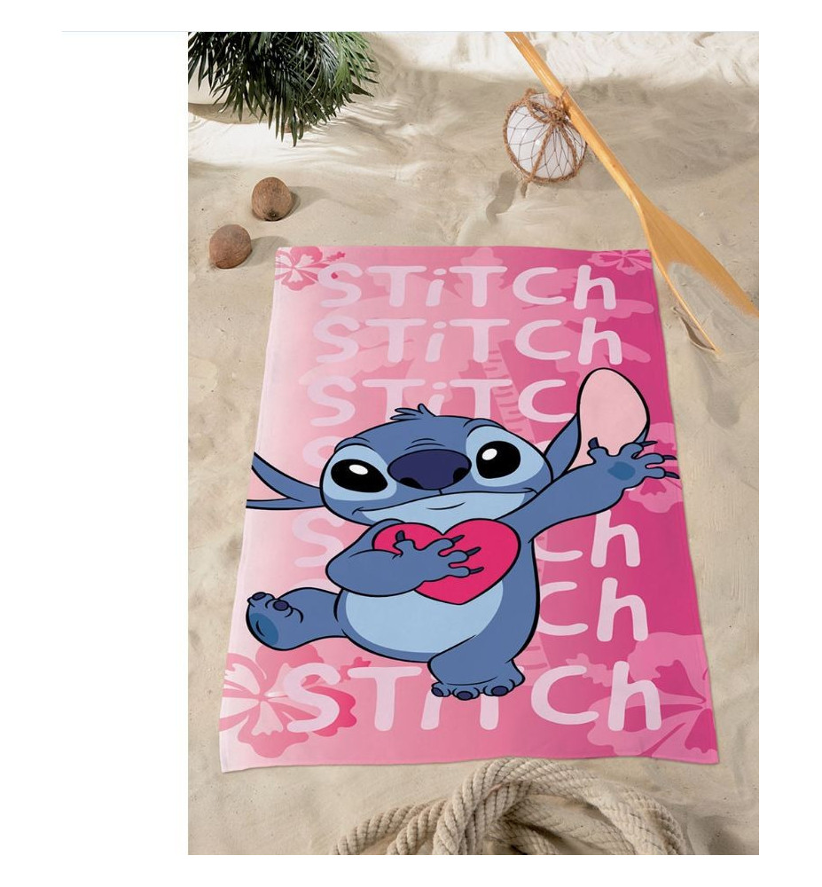 TELO MARE STITCH CUORE PROMO