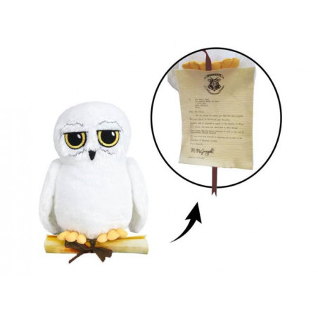 PELUCHE 30 CM EDVIGE 30 CM CON PERGAMENA