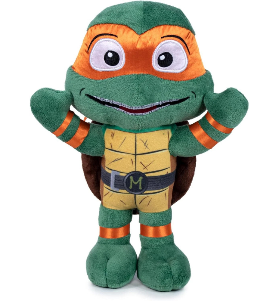 PELUCHE 30 CM TARTARUGHE NINJA MICHELANGELO