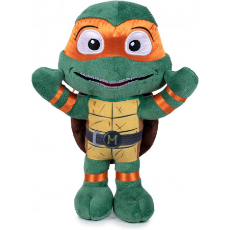 PELUCHE 30 CM TARTARUGHE NINJA MICHELANGELO