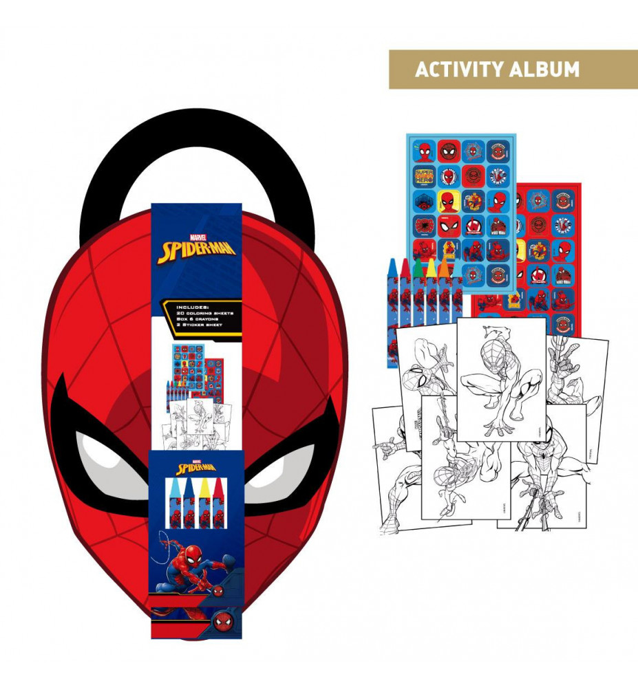 SET COLORI SPIDERMAN