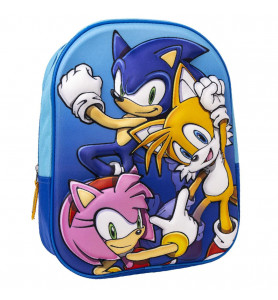 ZAINO ASILO SONIC & FRIENDS 3D