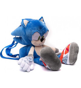 ZAINO 3D SONIC IN PELUCHE 50 CM