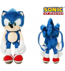 ZAINO 3D SONIC IN PELUCHE 50 CM