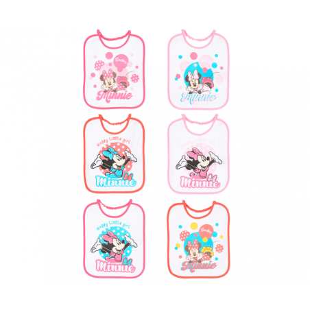 SET 6 PEZZI BAVAGLINI DISNEY BABY