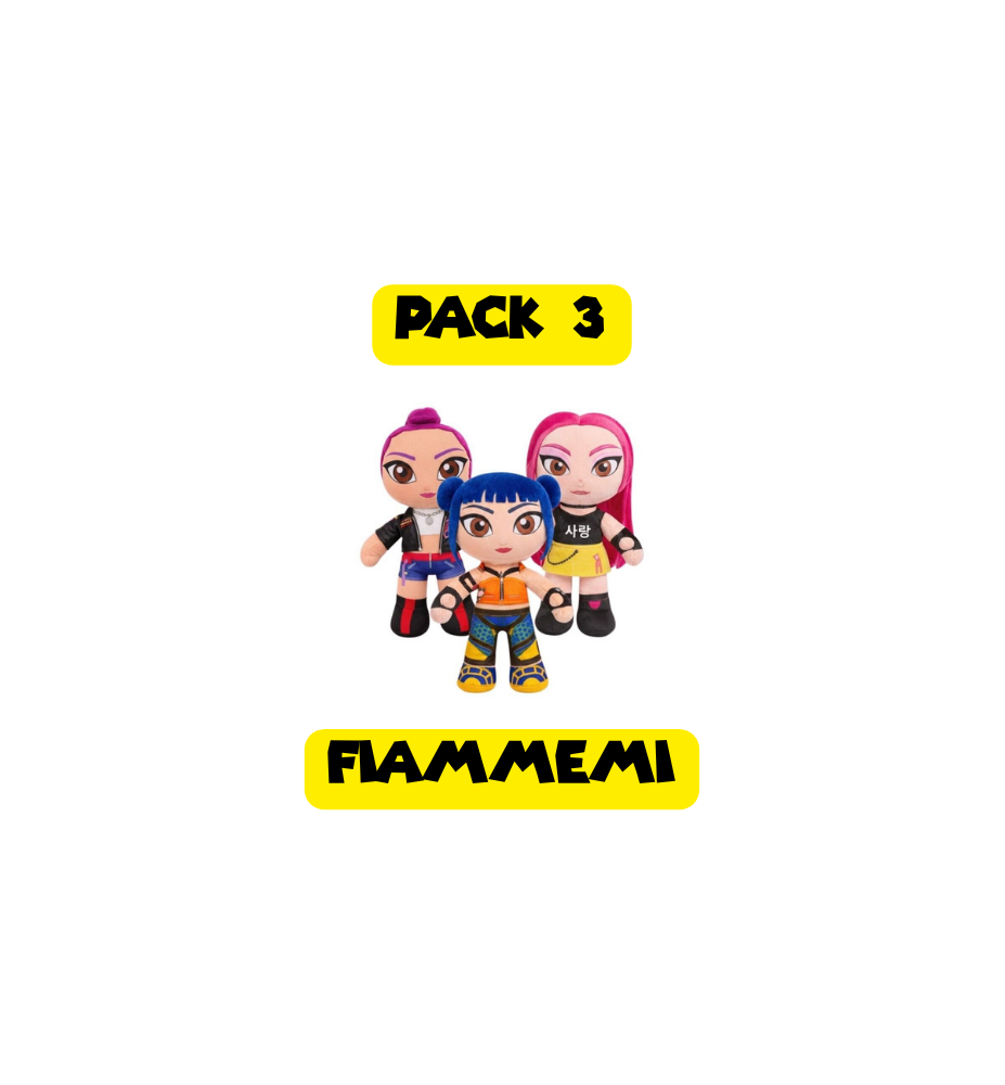 PACK 3 K-POP PLUSH